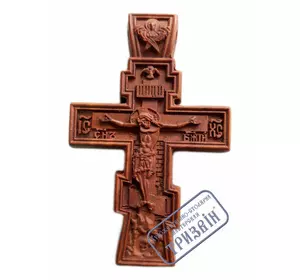 Хрестик дерев'яний натільний 117