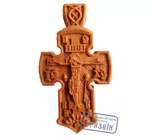 Хрестик дерев'яний натільний 118