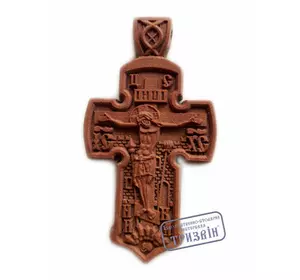 Хрестик дерев'яний натільний 119