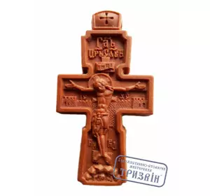 Хрестик дерев'яний натільний 139