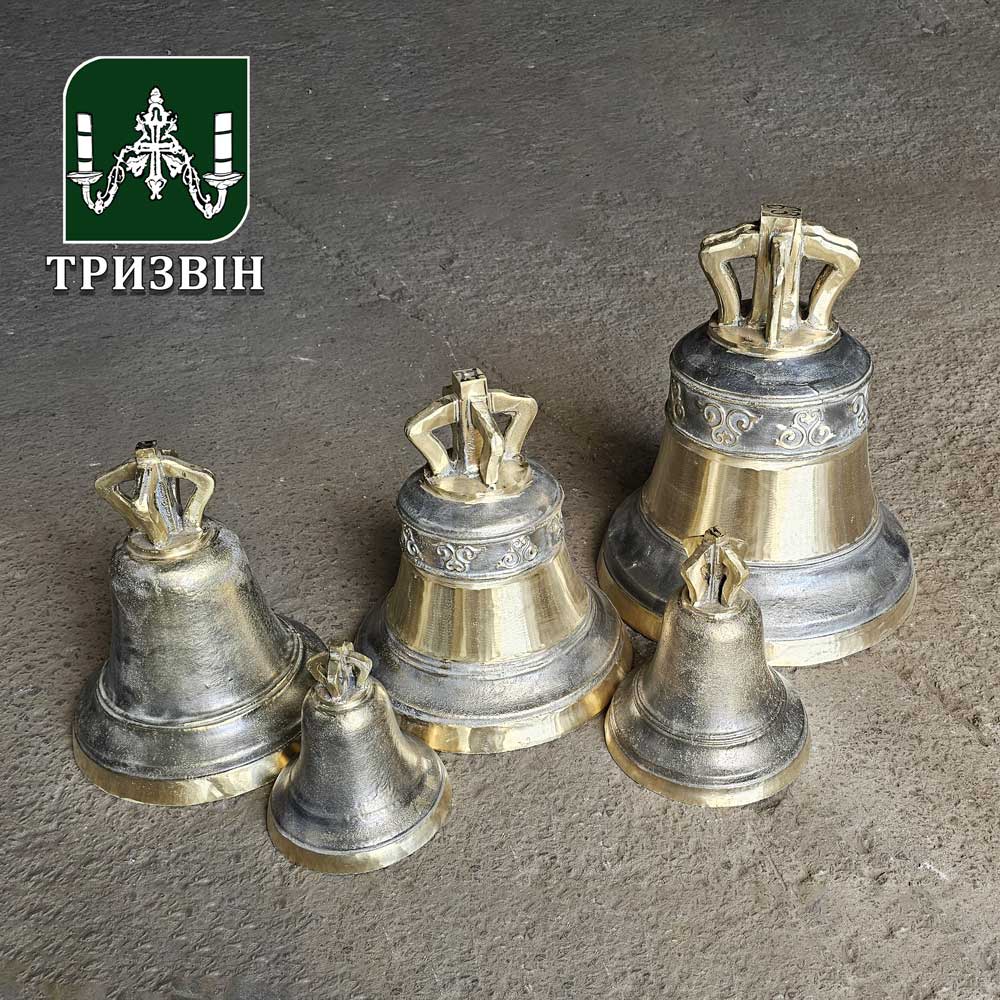 Комплект дзвонів: 6кг, 11кг, 18кг, 30кг, 60кг