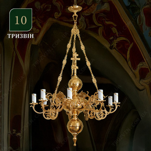 Панікадило 1 ярус, 9 свічок (№10)
