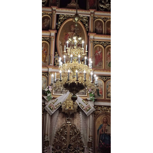 Панікадило 3 яруси, 40 свічок (№54)