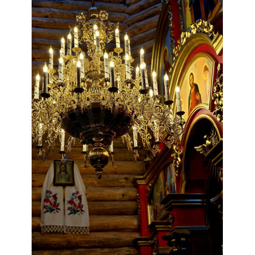 Панікадило 2 яруси, 56 свічок (№80)